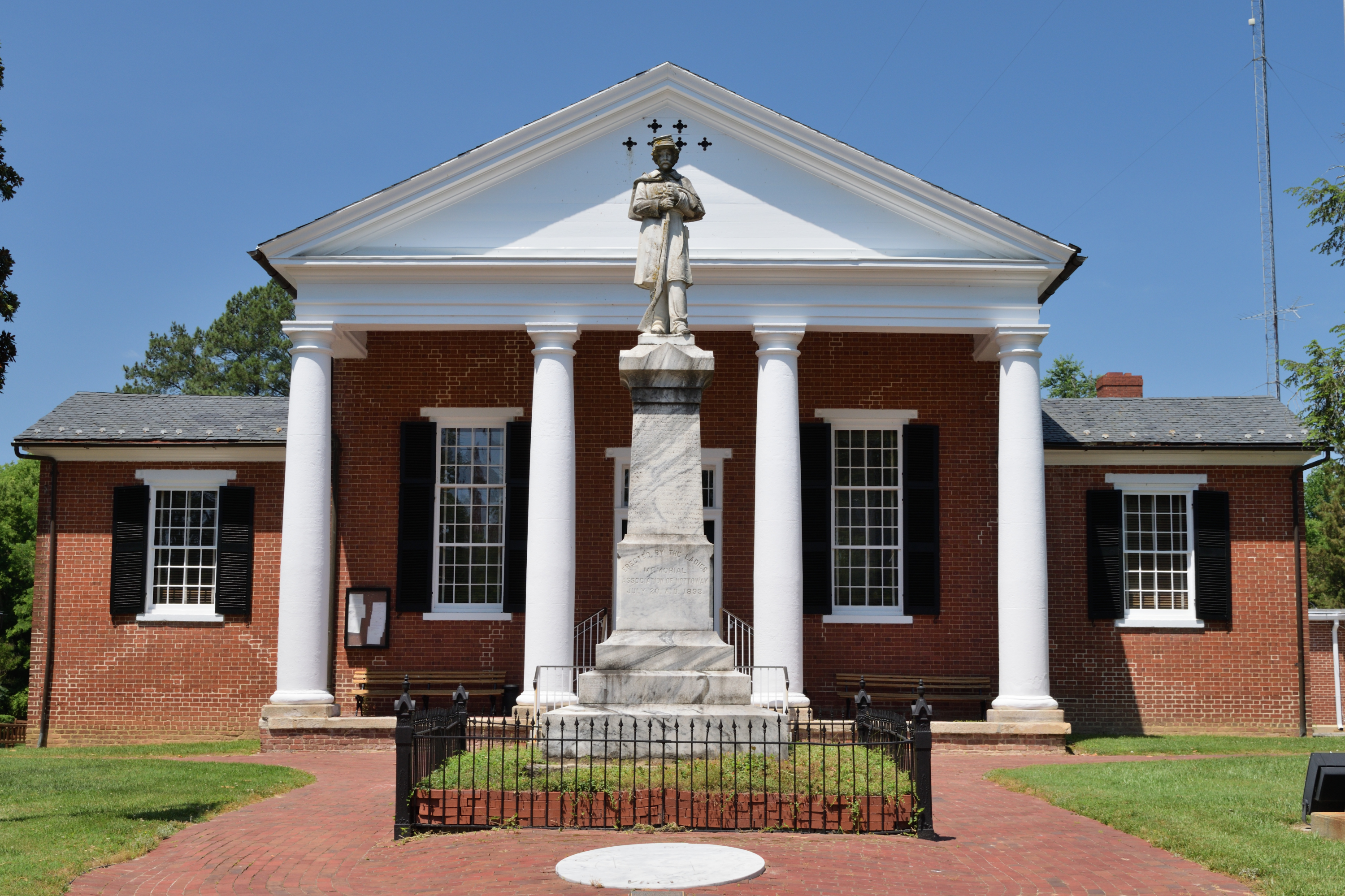 Nottoway County Courthouse in Nottoway, Virginia